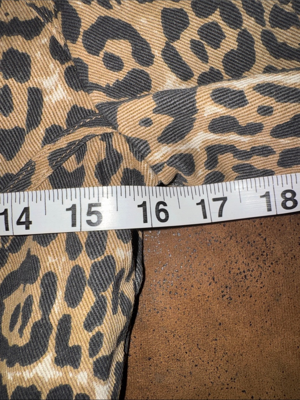 Leopard Print Cropped Jacket - Picture 11 of 13